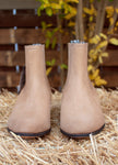 EL CANELO MENS LEATHER NUBUCK CHELSEA BOOTS BOTIN CHARRO ID230