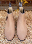 EL CANELO MENS LEATHER NUBUCK CHELSEA BOOTS BOTIN CHARRO ID230