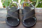MENS LEATHER 2 STRAP MEXICAN SANDALS