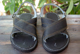 MENS LEATHER 2 STRAP MEXICAN SANDALS