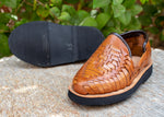 WALKER TODDLER MOCASSIN BROWN MEXICAN SHOE SANDALS