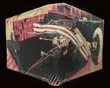 EMILIANO ZAPATA LEATHER laser printed bi-fold gallos wallet