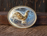 ROOSTER COCK GALLO cowboy western belt buckle
