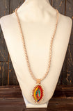 VIRGEN DE GUADALUPE virgin mary necklace good luck leather charm