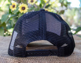 WOMENS Sunflower embroidered SNAPBACK western cowgirl adjustable girasol hat cap