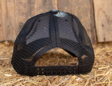 HORSE caballo western horseshoes EMBROIDERED HAT adjustable trucker mesh cap