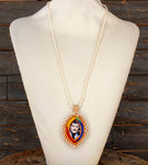 JESUS MALVERDE NACKLACE Sinaloa narco saint good luck charm