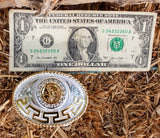 CHILDRENS YOUTH WESTERN El Centenario MINI BELT BUCKLE
