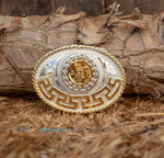 CHILDRENS YOUTH WESTERN El Centenario MINI BELT BUCKLE