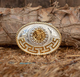 CHILDRENS YOUTH WESTERN El Centenario MINI BELT BUCKLE