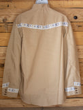 MENS COWBOY EMBROIDERED horse shoe western Charro long sleeve shirt herradura