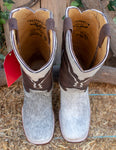 WOMENS COWGIRL cowboy COWHAIR leather square toe western Boots Size 7