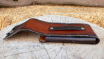 HAND TOOLED LEATHER western cowboy rodeo cell phone case pouch